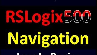 Basics03  Navigating RSLogix500 A PLC Training Tutorial [upl. by Scarface]