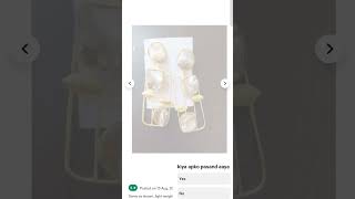 Meesho trending earrings earingshaul diy earrings earingsearings meeshojeweleryhaul [upl. by Erasmus]