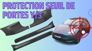 Protéger les seuils de portes de sa Tesla model 3 ou Y [upl. by Anni214]