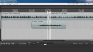 Overdubbing To Patch A Mistake Using Reaper [upl. by Yelyr693]