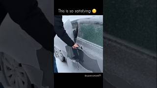 Frozen carAn icy grip trailer sportscar frozenautomobile sportsvehicle shortsviral [upl. by Ydassac154]