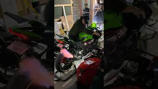 Pro rider 1000 raptor loud exhaust zx10r raptor prorider1000 bike [upl. by Anauqaj]