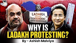 Ladakh Protests and Sixth Schedule  Article 371  By Ashish Malviya [upl. by Kris]