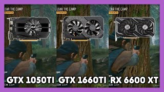 Can these GPUs still be used for gaming in 2024 GTX 1050Ti vs GTX 1660Ti vs RX 6600 XT benchmarks [upl. by Leamhsi962]