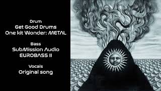 Gojira Stranded  Guitar Backing Track with vocals [upl. by Nnep]