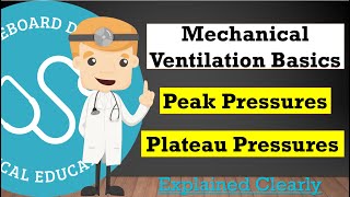 Peak and Plateau Pressures  Mechanical Ventilation Basics [upl. by Reviel]