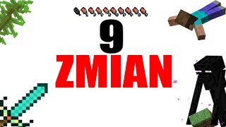 9 ZMIAN KTÓRE NAJBARDZIEJ ODMIENIŁY MINECRAFT [upl. by Petua458]