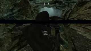 Skyrim Glitch on Blindsighted Quest [upl. by Neddie]