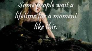 A Moment Like This  Kelly Clarkson with lyrics [upl. by Maurili]