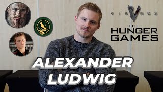 Alexander Ludwig talks about Vikings Björn and Hunger Games [upl. by Ahasuerus]