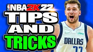 23 Tips And Tricks You NEED To Know In NBA 2K22 [upl. by Annitsirhc]