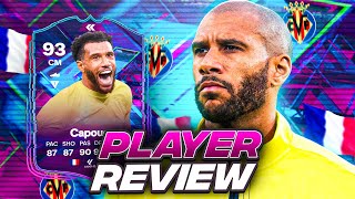 93 FLASHBACK CAPOUE SBC PLAYER REVIEW  FC 24 Ultimate Team [upl. by Michaelina]