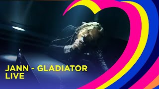 Jann  Gladiator  LIVE  Poland National final 2023 [upl. by Ennovy744]