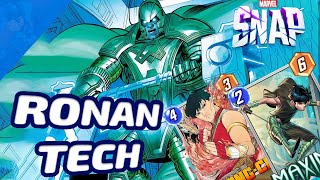 Ronan Tech has the tools to Keep Up  Marvel SNAP Gameplay amp Deck Highlight [upl. by Peih]