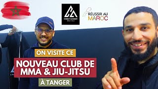 Ce FRÈRE OUVRE un NOUVEAU CLUB DE JIUJITSU et MMA à TANGER [upl. by Elayne453]