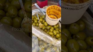 Hardworking Old Man Selling Mouthwatering Olive Jolpai Vorta shorts olive chaat fruit [upl. by Odareg]