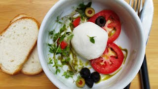 Quick amp Easy DIY Burrata Recipe [upl. by Ramel578]