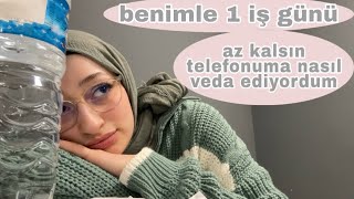 Benimle Bir Gün✨  İŞ YERİ VLOG7 ve benim anılar 🙃 [upl. by Rene305]