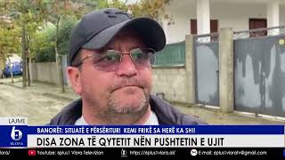 Disa zona të qytetit nën pushtetin e ujit  Banorët Situatë e përsëritur kemi frikë sa herë ka shi [upl. by Yeffej]