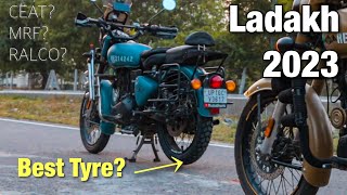 Ladakh 2023  Best Off Road Tyre  CEAT  MRF  RALCO  RHINO Completed  RudraShoots [upl. by Necyla]