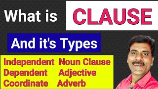 Clause and its types  What is clause  Clause for class 12 [upl. by Jarrett535]