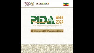 8th PIDA WEEK Opening Ceremony  Nelson Mandela Hall  AU HQ Addis Ababa  English [upl. by Ydeh]