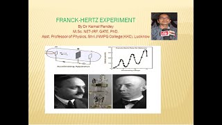 FRANCKHERTZ EXPERIMENT Lecture 5 by Dr Kamal Pandey [upl. by Arata525]