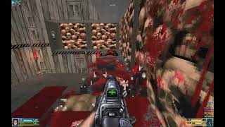 Ultimate Doom Maps of Chaos Overkill E3M3  Pandemonium Project Brutality [upl. by Odrahcir]