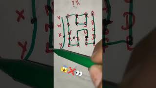 Draw a checkered path with alphabet shorts ytshorts artshorts [upl. by Netsryk5]