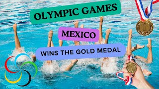 OLYMPIC GAMES Mexico wins the GOLD MEDAL  QUEEN MUSIC to their performance [upl. by Etnaed]