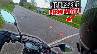 JAI FILMÉ LE PERMIS MOTO A2 [upl. by Willin]