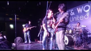 Sajni Jal The Band  Live at Sicas  Liberty Lahore [upl. by Godiva]