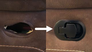 How to Replace a Recliner Handle [upl. by Drofdarb]