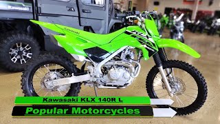 Kawasaki KLX 140R L Popular 2024 Motorcycles [upl. by Dreher]