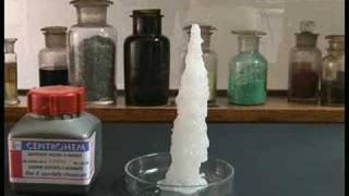 Chemical stalagmite [upl. by Anasus]