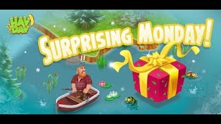 Hay Day  Christmas Gift Boxes Fishing Area [upl. by Sneed]