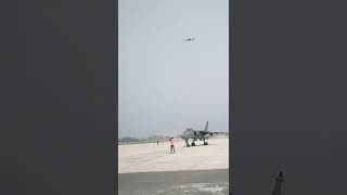 Jaguar Aircraft Landing at Kushinagar International Airport [upl. by Libys]