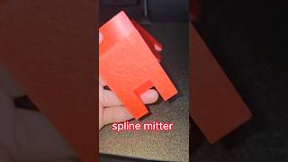 Spline Miter Joint 3d Printed k1max 3dprinter shortsfeed 3dprinting spline joint q1pro [upl. by Llehcar822]