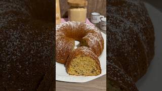 Ciambellone soffice al cocco divertirsiincucina shortvideo [upl. by Sioux854]