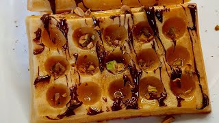 Perfect Homemade Waffles Without Waffle maker  Baked Waffles Recipe  simple and delicious [upl. by Carlynn573]