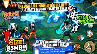 KEREN‼️NARUTO MOBILE FIGHTER PIXEL ANDROID  100 OFFLINE TERBARU 2024 [upl. by Otaner]