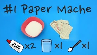 How to make Paper Mache  PopnOlly  Olly Pike [upl. by Arlyne]