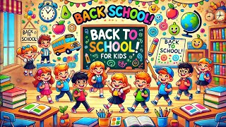 Back to School Song for Kids  Fun Classroom Song to Start the School Year [upl. by Osric]