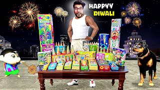 GTA V  Franklin Shinchan amp Chop Celebrate Diwali  Professor Of Pc Gaming [upl. by Lesiram]