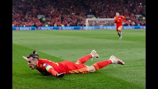 Gareth Bale scores stunning freekick against Austria [upl. by Narual782]