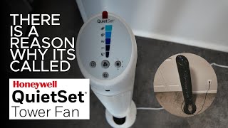 Why the Honeywell QuietSet Tower Fan Is the Perfect Choice for Peaceful Cooling [upl. by Simonsen]