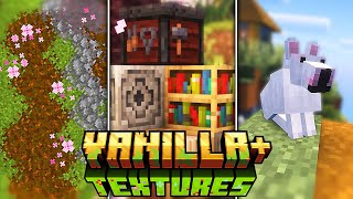 25 TOP Vanilla Texture Packs For Minecraft 1202  2023 [upl. by Cornela]