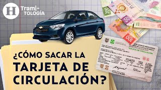 Trámite para renovacion de tarjeta de circulación [upl. by Taggart765]