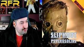 Slipknot  Psychosocial OFFICIAL VIDEO REACTION [upl. by Sacci]