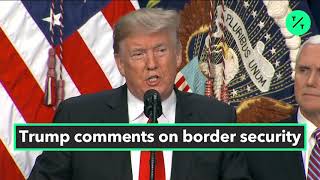 Trump Any Funding Measure Must Include Border Security [upl. by Lyrrad207]